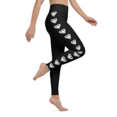 Diamond Blk Yoga Leggings